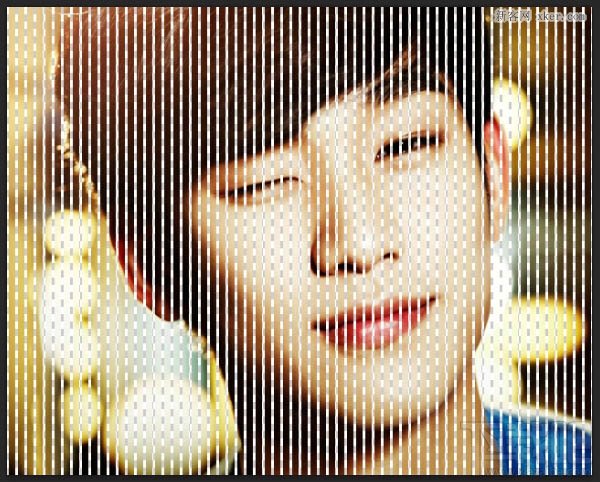 利用Photoshop CC自定義圖案及快速蒙版制作個(gè)性編織效果教程
