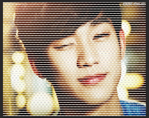 利用Photoshop CC自定義圖案及快速蒙版制作個(gè)性編織效果教程