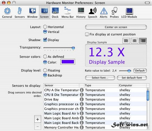 Hardware Monitor for Mac(硬件检测软件) v5.2 苹果电脑版