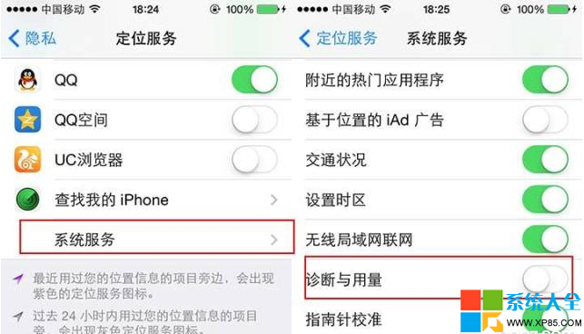 iPhone6哪些服務(wù)必須關(guān)