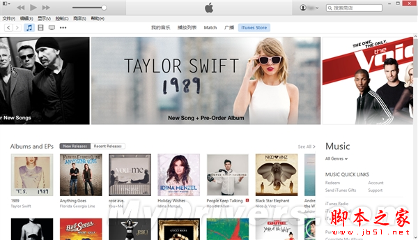 iTunes 12更新 风格大变
