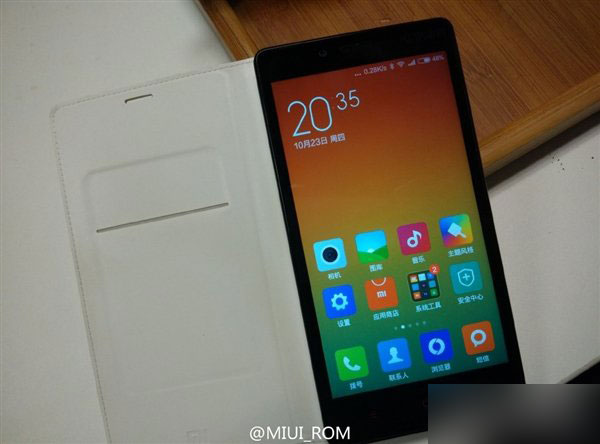 看 紅米Note也有MIUI 6了