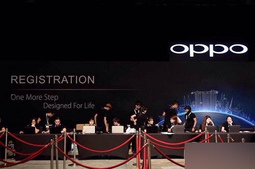 OPPO N3发布会现场:已逐步进场 还等什么呢