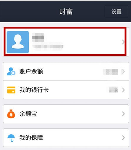支付寶錢(qián)包