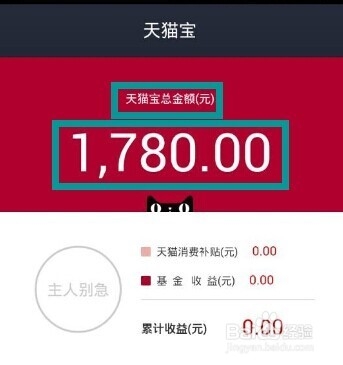 支付寶錢包怎么查看天貓寶余額