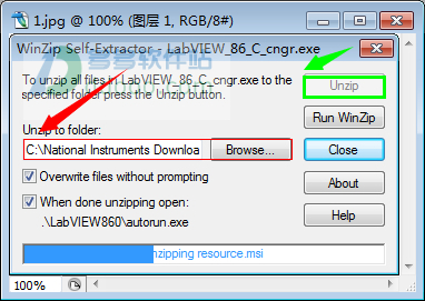 LabVIEW8.6中文破解版