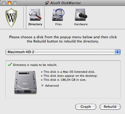 DiskWarrior for mac V5.0 苹果电脑版