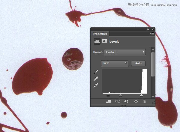Photoshop純手工創(chuàng)建高清晰血跡噴濺效果筆刷教程