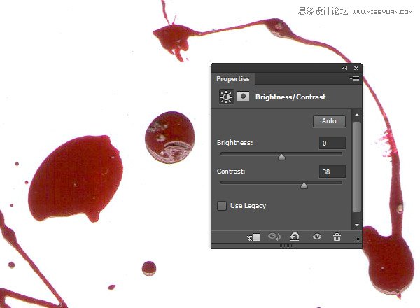 Photoshop純手工創(chuàng)建高清晰血跡噴濺效果筆刷教程