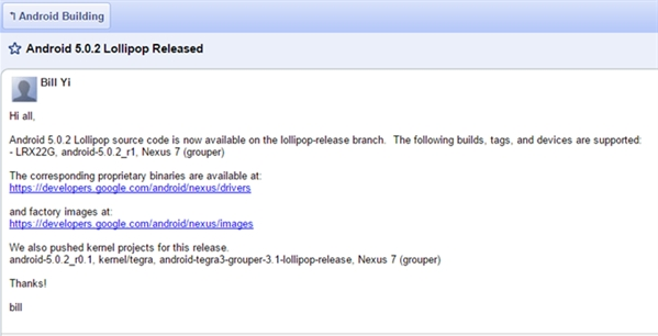 android 5.0.2官網(wǎng)下載地址 安卓5.0.2鏡像下載