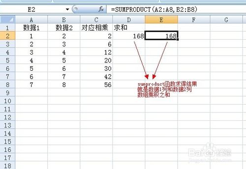sumproduct函數(shù)的使用方法及實(shí)例