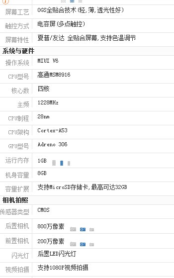 红米手机2参数配置,跑分全面评测图文详解