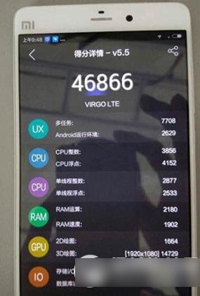 小米4s跑分多少？小米4s手機(jī)跑分性能1