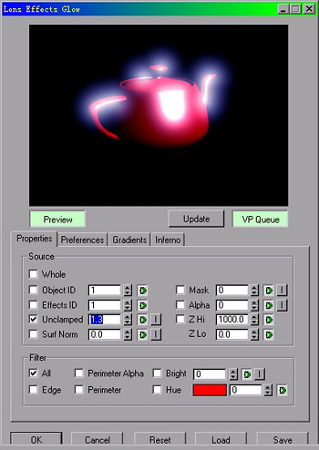 3ds Max 中HDRI與none clamp color 腳本之家 3DSMAX入門教程