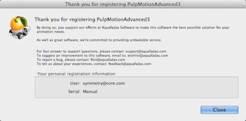 Pulpmotion advanced for mac V3.0 蘋果電腦版