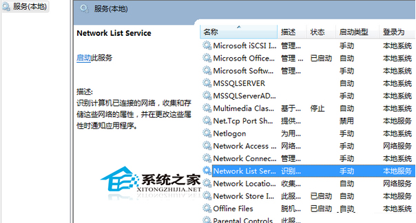  Windows7啟動(dòng)后網(wǎng)絡(luò)圖標(biāo)不停轉(zhuǎn)圈的解決方法