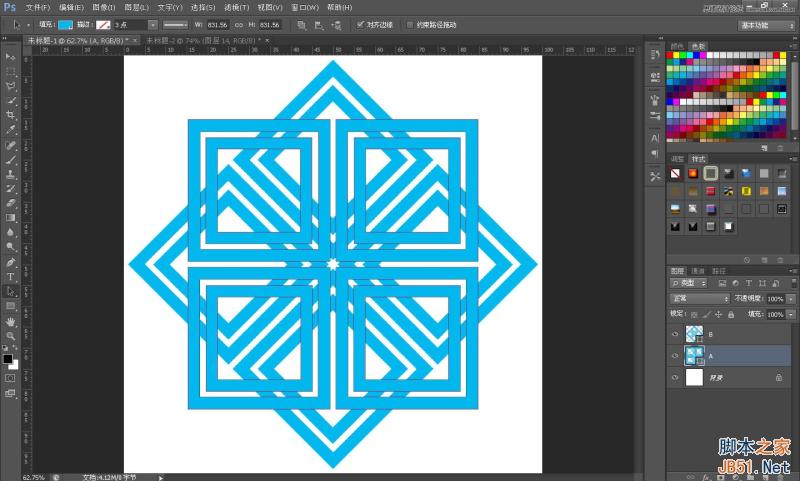Photoshop設(shè)計(jì)傳統(tǒng)的創(chuàng)意精美編織圖案教程