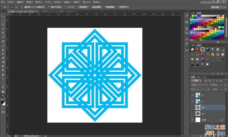 Photoshop設(shè)計(jì)傳統(tǒng)的創(chuàng)意精美編織圖案教程