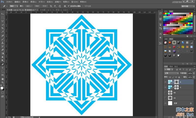 Photoshop設(shè)計(jì)傳統(tǒng)的創(chuàng)意精美編織圖案教程