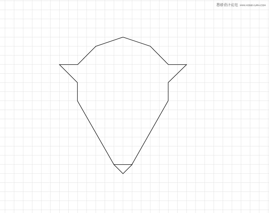 Illustrator繪制簡約時(shí)尚的鹿形LOGO教程,PS教程,思緣教程網(wǎng)