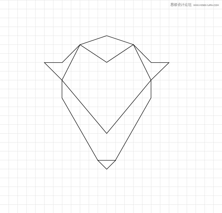 Illustrator繪制簡約時(shí)尚的鹿形LOGO教程,PS教程,思緣教程網(wǎng)