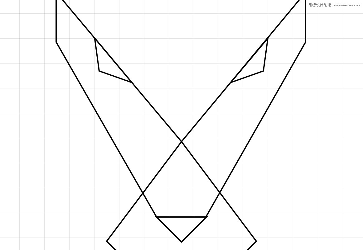 Illustrator繪制簡約時(shí)尚的鹿形LOGO教程,PS教程,思緣教程網(wǎng)