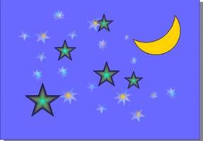 CDR绘制星光点点  CDR实例教程