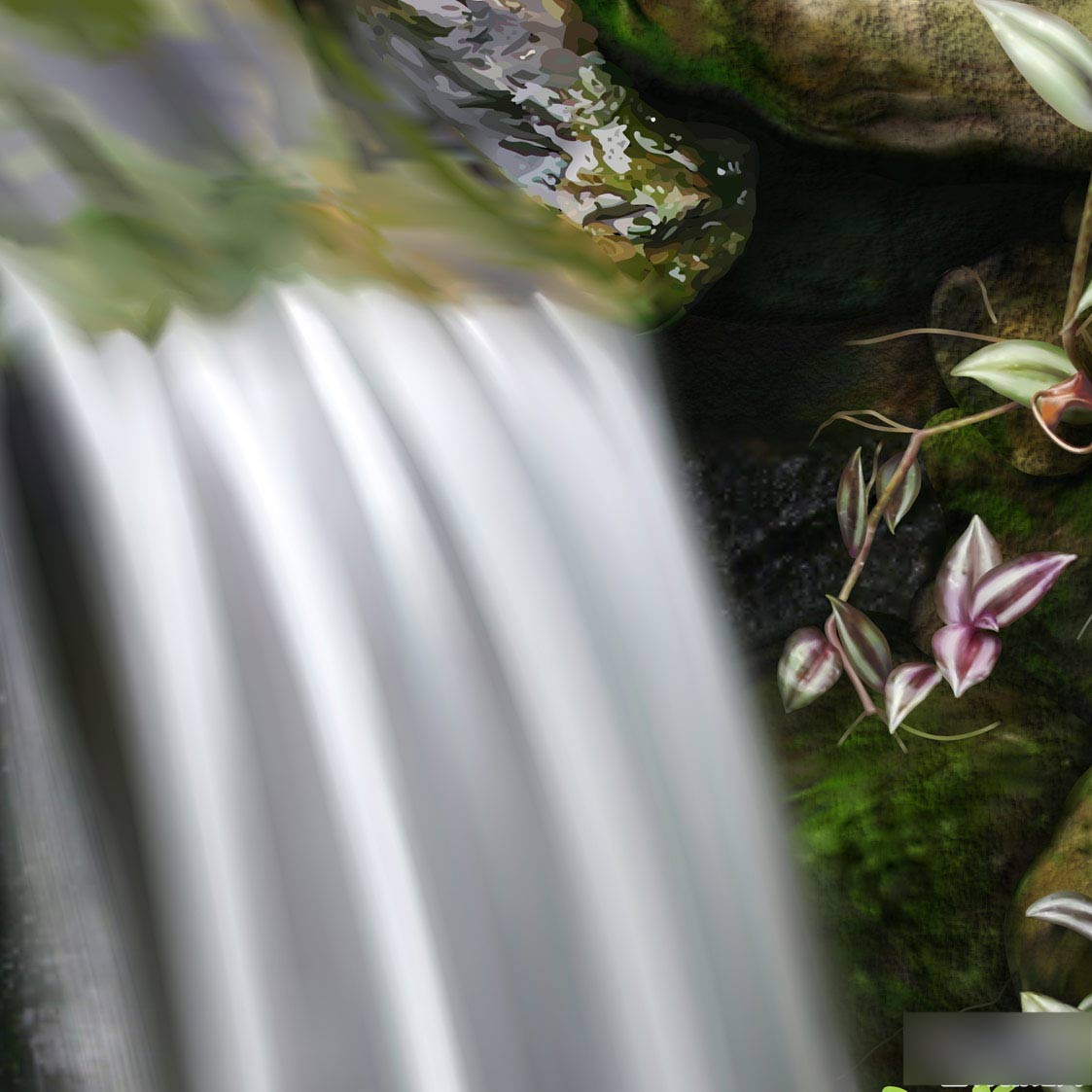 CDR打造写实风景画过程介绍  CDR实例教程