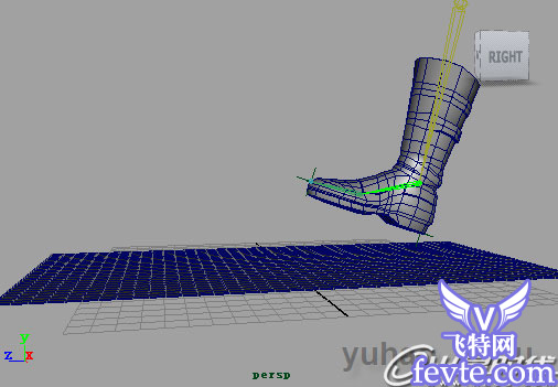 Maya动力学制作雪地里的脚印 脚本之家 MAYA角色动画教程