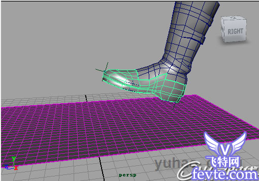 Maya动力学制作雪地里的脚印 脚本之家 MAYA角色动画教程