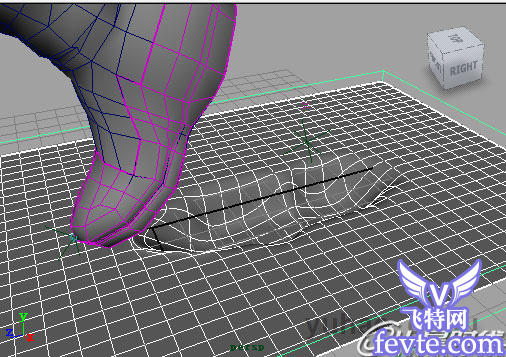 Maya动力学制作雪地里的脚印 脚本之家 MAYA角色动画教程