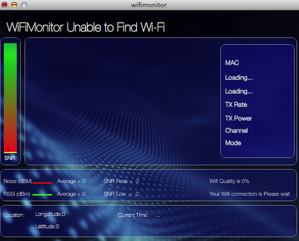 WiFiMonitor mac版下载 WiFiMonitor for mac V1.4 苹果电脑版 下载--六神源码网