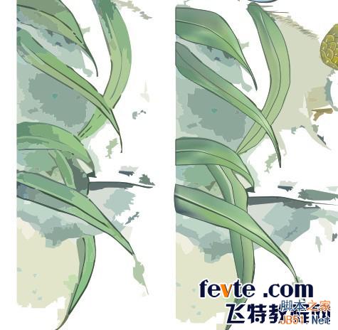 CDR临摹国画教程 CDR实例教程
