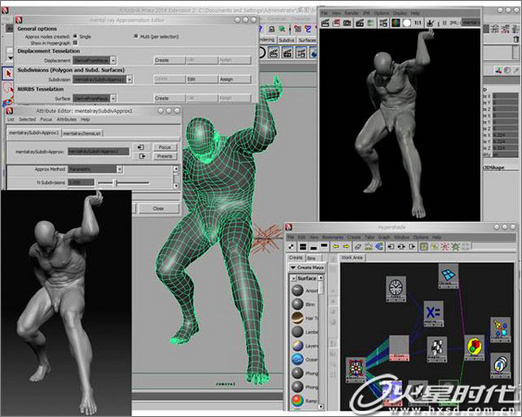 Maya和Zbrush打造一個鋼鐵男人角色教程 腳本之家 MAYA角色動畫教程