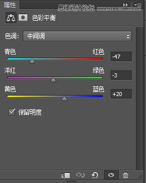 Photoshop合成恐怖效果的森林人像場景