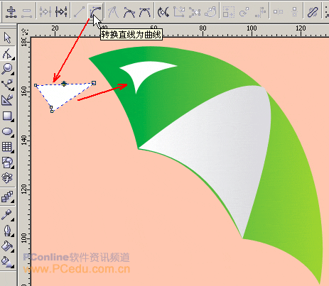 CDR绘制雨伞教程 CDR实例教程