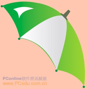 CDR绘制雨伞教程 CDR实例教程