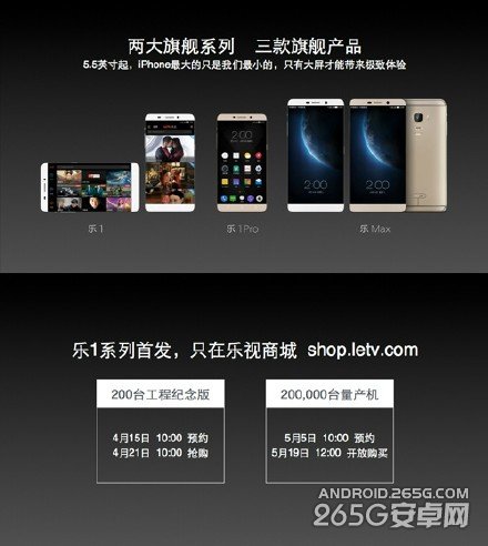 樂視1手機(jī)什么時候上市?