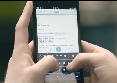 黑莓5寸新機BlackBerry Leap將在4月24日首賣