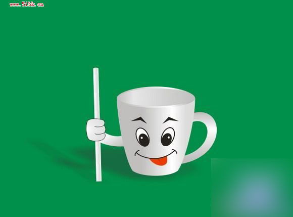 Coreldraw9绘制可爱卡通杯子教程 CorelDraw实例教程