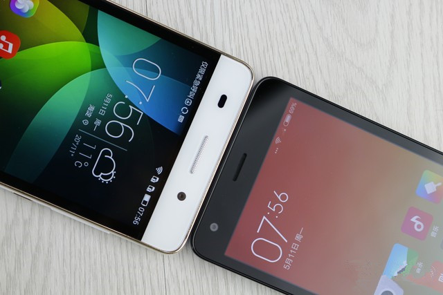 尖Phone:熱機交鋒 榮耀暢玩4C對比紅米2 
