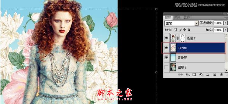 用PS把雜志模特轉(zhuǎn)化成復古插畫效果的方法