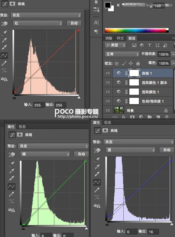 PS調出秋季唯美藝術效果的森林人像教程
