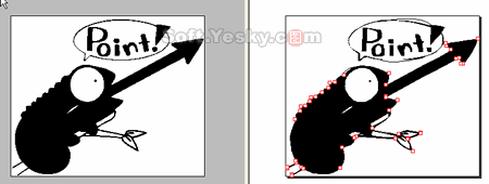 CorelDraw中的点阵图转矢量图 CorelDraw实例教程