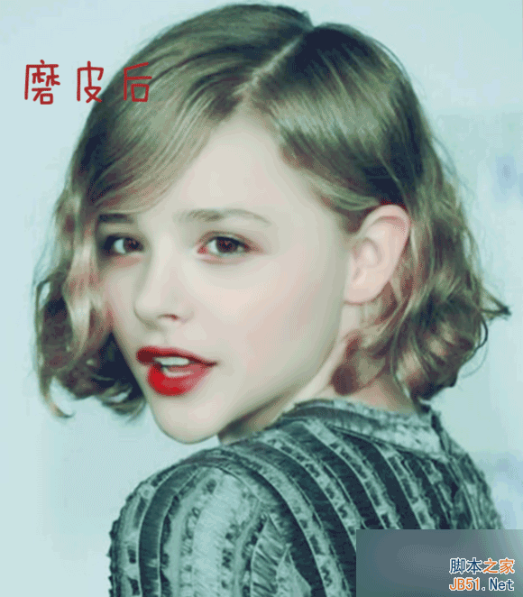 PS結(jié)合SAI將美女照片打造完美轉(zhuǎn)手繪照片