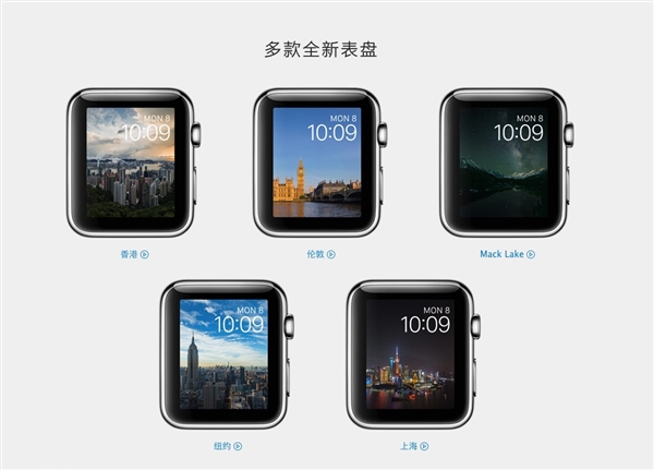 Apple Watch OS 2开放下载：可DIY表盘了