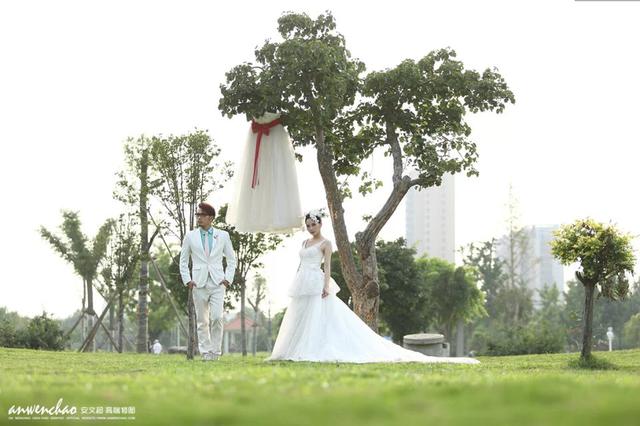 教你如何打造大氣唯美的夕陽婚紗照后期修圖