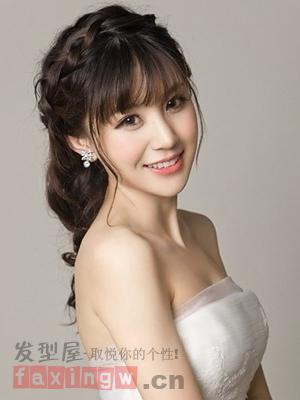 影楼经典婚纱照发型不败案例 打造初春幸福感