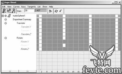 Maya 7.0 动画的基础知识-编辑关键帧 脚本之家 MAYA角色动画教程
