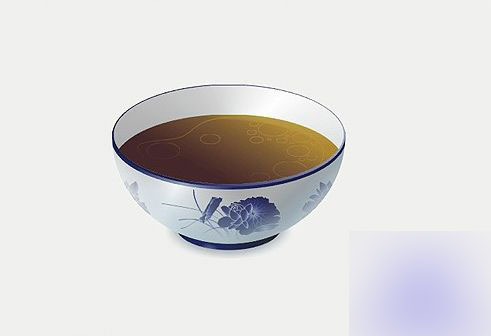 CorelDRAW9绘制一个青花瓷碗 CorelDraw入门教程